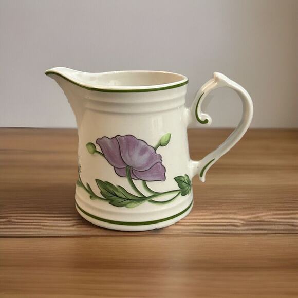 Villeroy & Boch Amapola Handled Creamer & Sugar Set - Picture 3 of 5